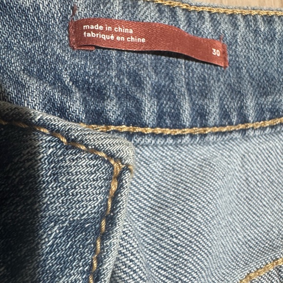 Anthropologie Pilcro High Rise Trouser Jeans Bootcut Flare Denim Size 30 - Picture 7 of 8